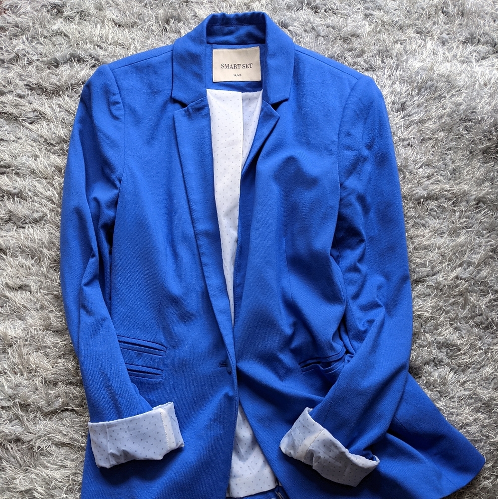 Smart Set Royal Blue Blazer